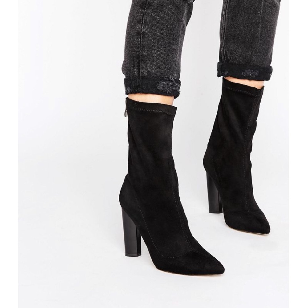 Public Desire Black Booties